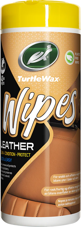 TURTLE WAX LEATHER WIPES DÓS (2280-752354)