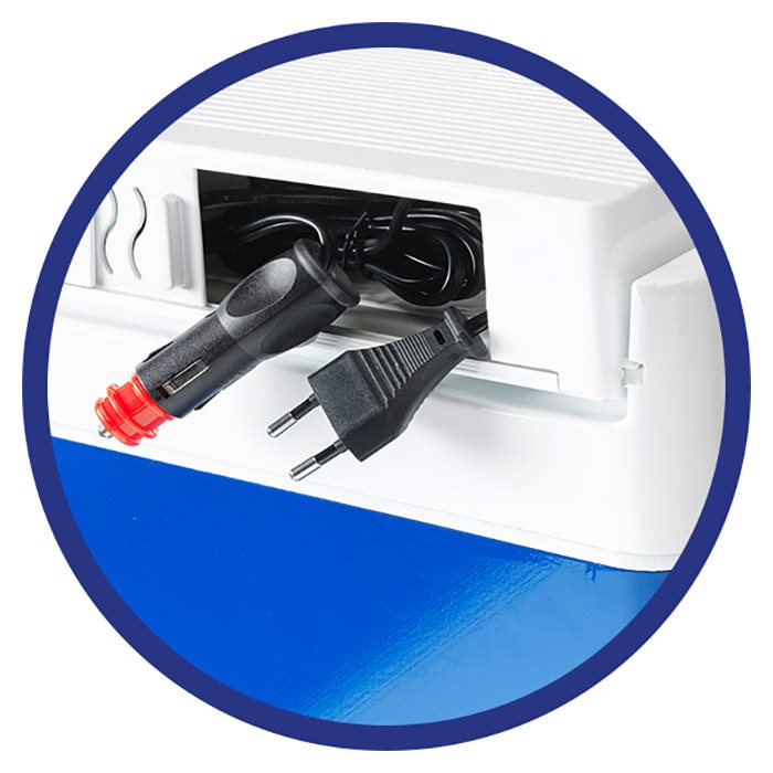 ZORN 30L blå elektrisk køleboks til bil 12/230V (DB611 770006)