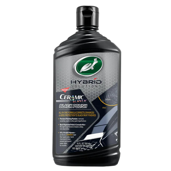 TURTLE WAX HYBRID SOLUTIONS CERAMIC ACRYLIC BLACK CAR POLISH (2280-752280)