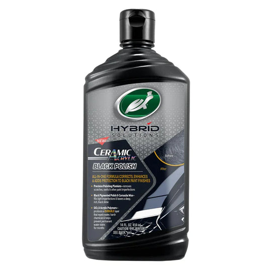 TURTLE WAX HYBRID SOLUTIONS CERAMIC ACRYLIC BLACK CAR POLISH (2280-752280)