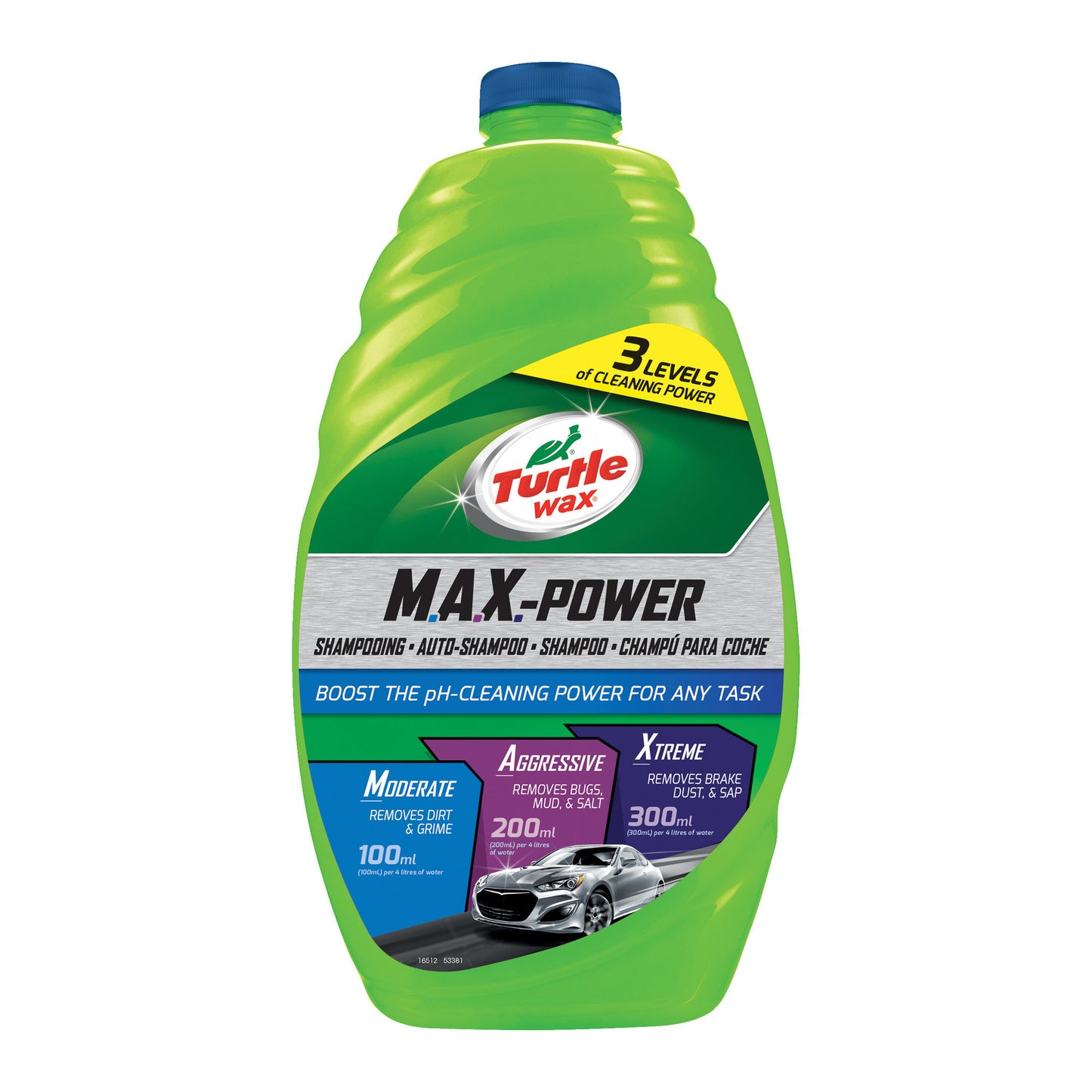 TURTLE WAX MAX POWER CAR SHAMPOO (2280-752219)