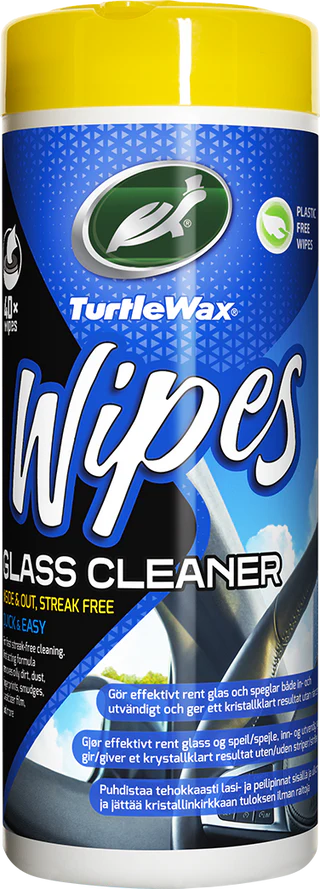 TURTLE WAX GLASS WIPES DÓS (2280-752351)