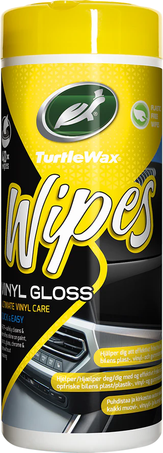 TURTLE WAX VINYL GLOSS WIPES DÓS (2280-752353)