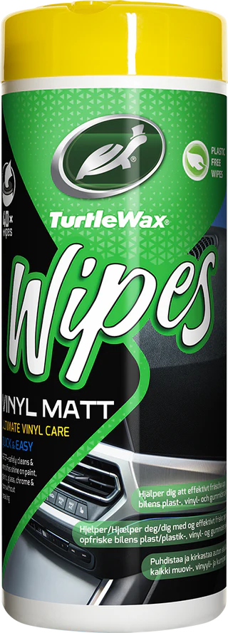 TURTLE WAX VINYL MAT WIPES DÓS (2280-752357)