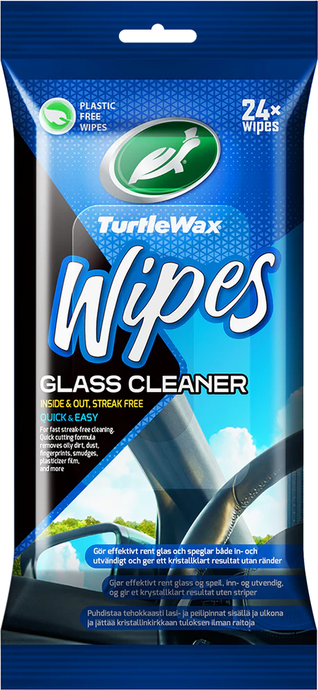 TURTLE WAX GLASS WIPES FLATPACK (2280-752371)